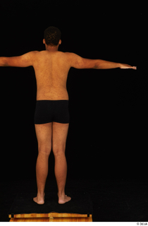 Garson black underwear standing t poses whole body 0005.jpg